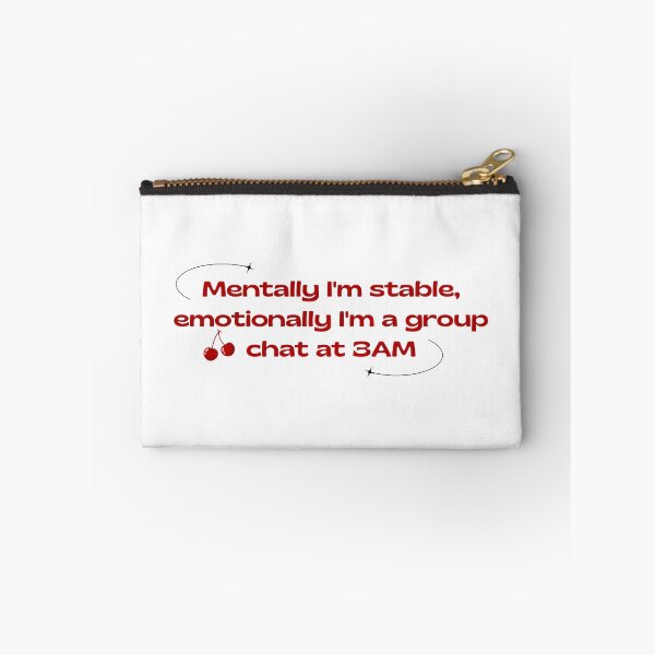 Item preview, Mentally, I'm stable for real designed and sold by The blah blah blah shop.
