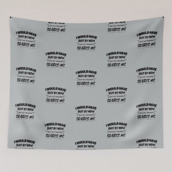 Item preview, Fear-Driven Fitness Humor designed and sold by Zakrytos ★★★★★.