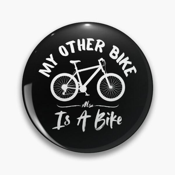 Item preview, My Other Bike Is Also a Bike – Minimalist Bicycle Humor Gift for Cyclists and Bike Lovers | Funny Cycling Quote designed and sold by BMLprint ⭐⭐⭐⭐⭐.