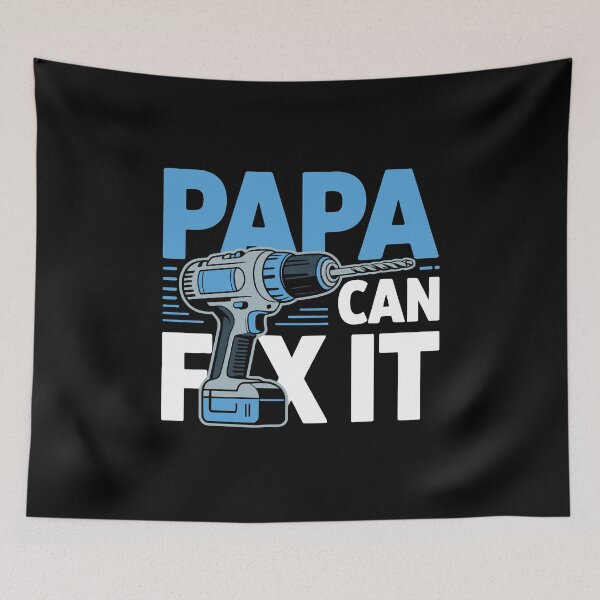 Item preview, Papa Can Fix It | Funny Dad Father's Day designed and sold by tmerchtrends.