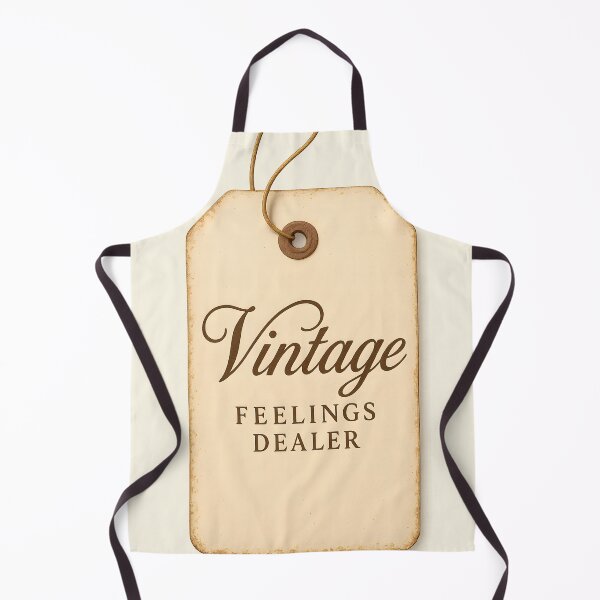 Item preview, Vintage Feelings Dealer – Retro Label Design designed and sold by Shoot-The-Moon.