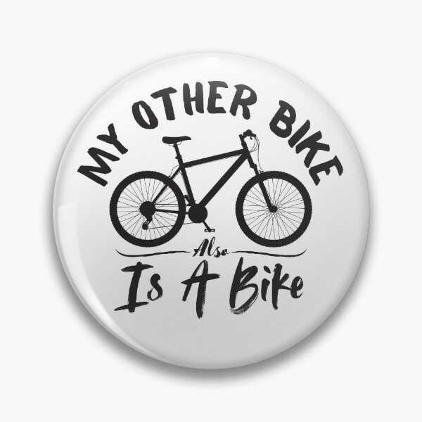 Item preview, My Other Bike Is Also a Bike – Minimalist Bicycle Humor Gift for Cyclists and Bike Lovers - Strava Fans | Funny Cycling Quote designed and sold by BMLprint ⭐⭐⭐⭐⭐.