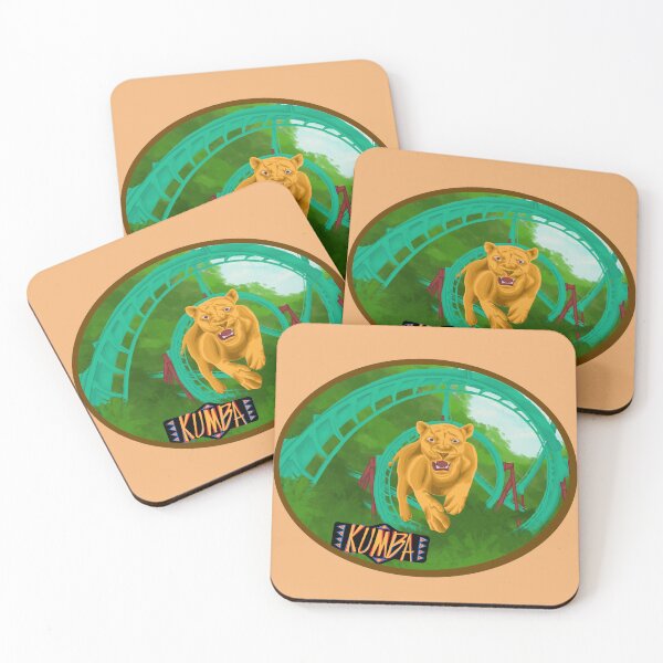 Item preview, Kumba Coaster Oval designed and sold by KLTcreations.