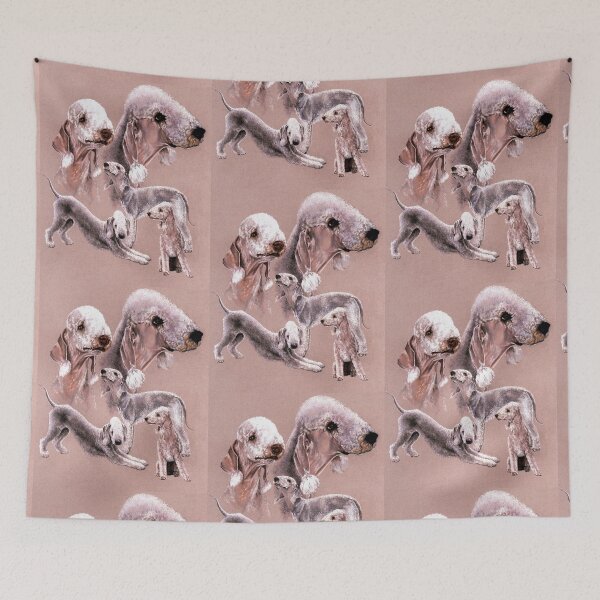 Item preview, Bedlington Terrier Gallimaufry designed and sold by BarbBarcikKeith.