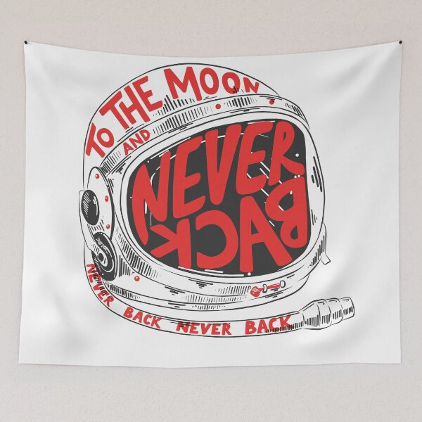 Item preview, to the moon and never back designed and sold by theflowergirl14.
