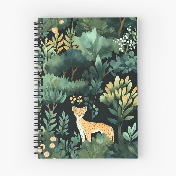 Aperçu de l'œuvre Baby Cheetah in Amazon Forest  créée et vendue par P&U Fabric.