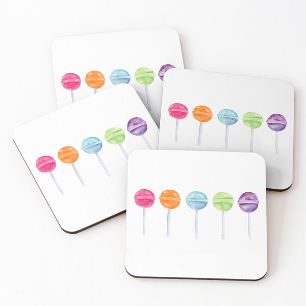 Item preview, Watercolor Pastel Lollipops designed and sold by daphsam.
