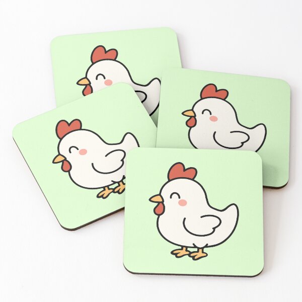 Item preview, Happy Cartoon Chicken designed and sold by WildlifeDoodle.