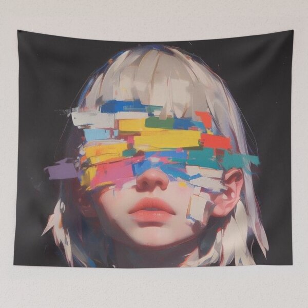 Item preview, Vision Fragmented – Abstract Blindness designed and sold by Grind107.