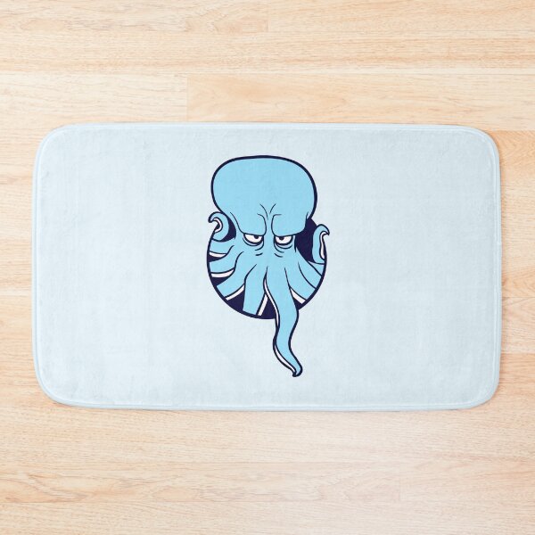 Item preview, Octopus Hole Tentacles annoyed evil eyes showing designed and sold by shirt-o-mat.