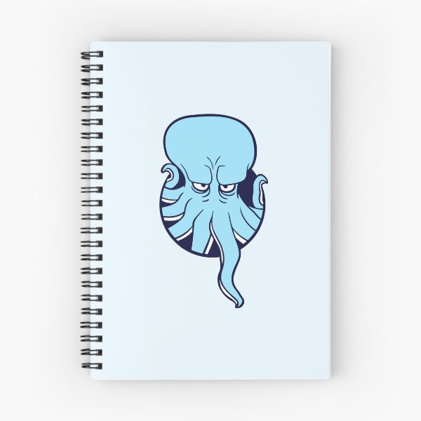 Item preview, Octopus Hole Tentacles annoyed evil eyes showing designed and sold by shirt-o-mat.