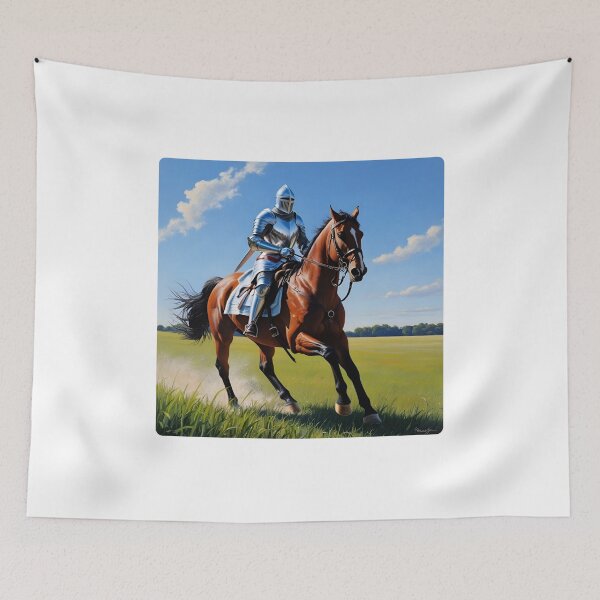 Item preview, The knight and the horse designed and sold by Gardenpets.