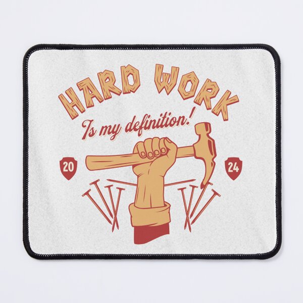 Item preview, Hard work is my definition designed and sold by Motivated Sensei.