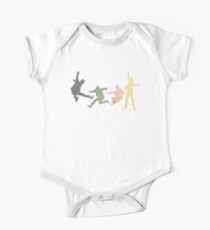 Beatles Multi Media Print One Piece - Short Sleeve