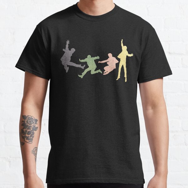 Beatles Multi Media Imprimer T-shirt classique