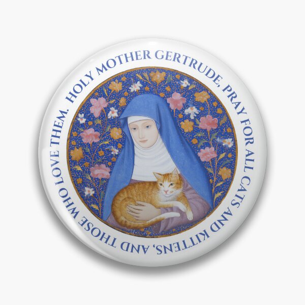 Item preview, St Gertrude of Nivelles designed and sold by TheAlmostAnchoress.