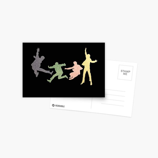 Beatles Multi Media Print Postcard