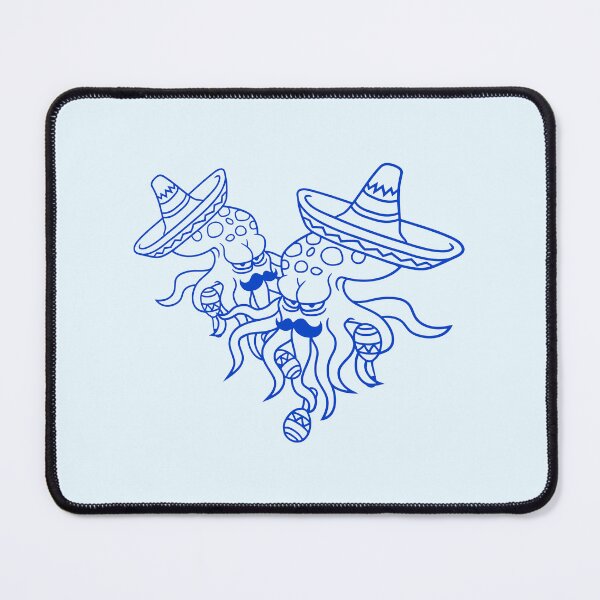 Item preview, 2 Octopus mexican culture hat music band team fun designed and sold by shirt-o-mat.