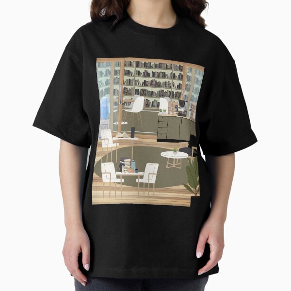 Vista previa del artículo con la obra «Biblioteca», diseñado y vendido por HBBS DESIGNS.
