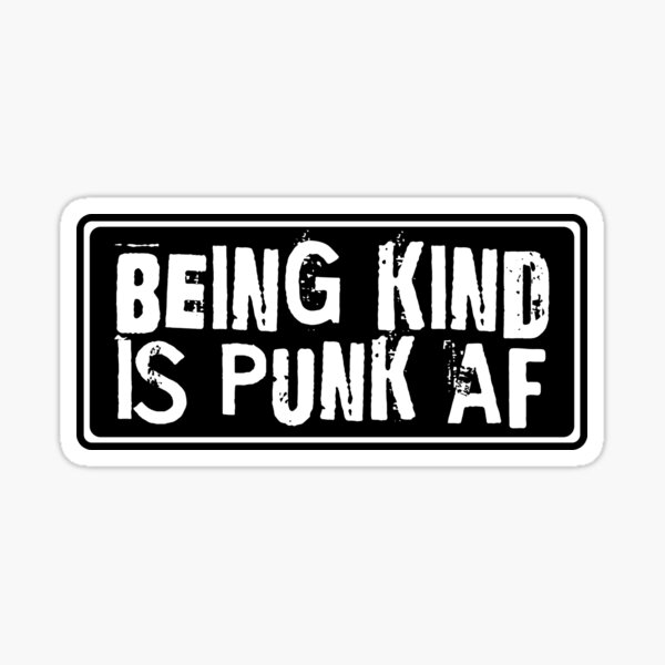 Item preview, Being Kind "Punk Patch" designed and sold by DanelaH.