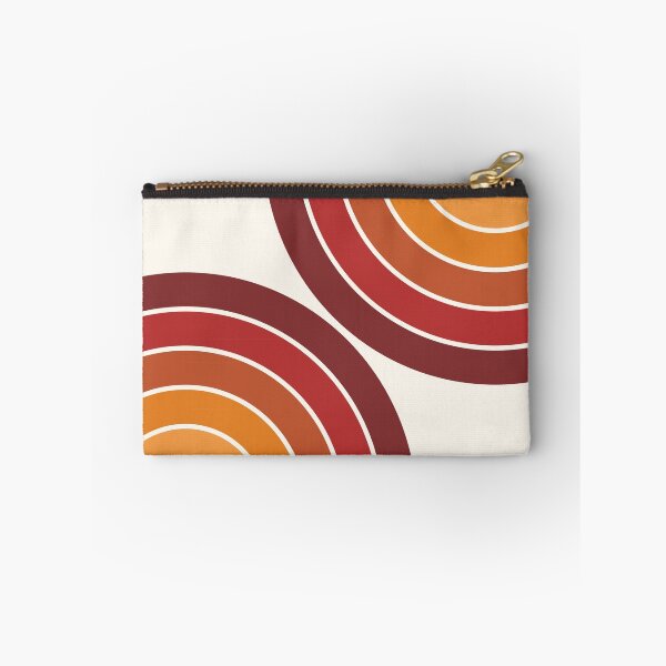 Item preview, Midcentury Modern Geometric Rainbow I in retro themed designed and sold by nineFlorals.