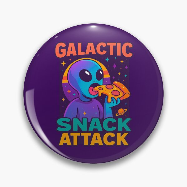 Item preview, Galactic Snack Attack designed and sold by Neonyx2020.