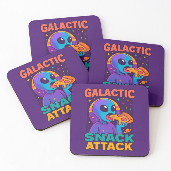 Item preview, Galactic Snack Attack designed and sold by Neonyx2020.