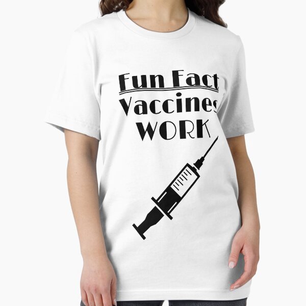 Item preview, Vaccines Work - Fun Fact designed and sold by chriswilson111.