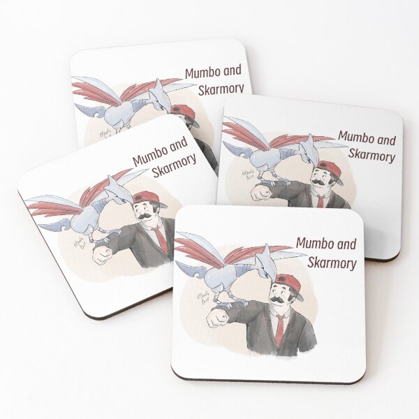Item preview, Mumbo and Skarmory designed and sold by BeantheBrave.