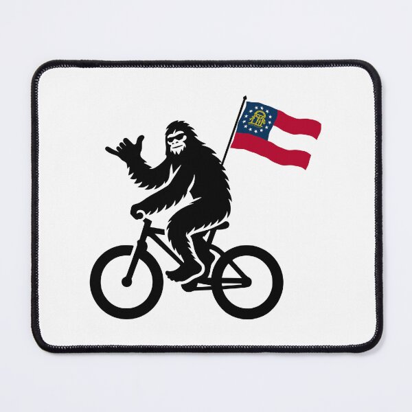 Item preview, Bigfoot Cycling Georgia Flag designed and sold by Esskay Designs.