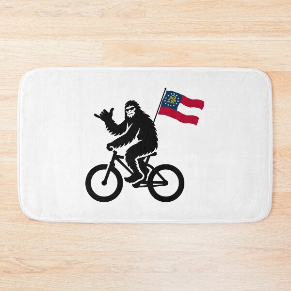 Item preview, Bigfoot Cycling Georgia Flag designed and sold by Esskay Designs.