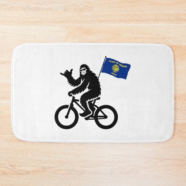 Item preview, Bigfoot Cycling Oregon Flag designed and sold by Esskay Designs.