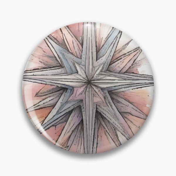 Item preview, Stellar Beacon: Guiding Light in Watercolor Skies designed and sold by AbstractAnom.