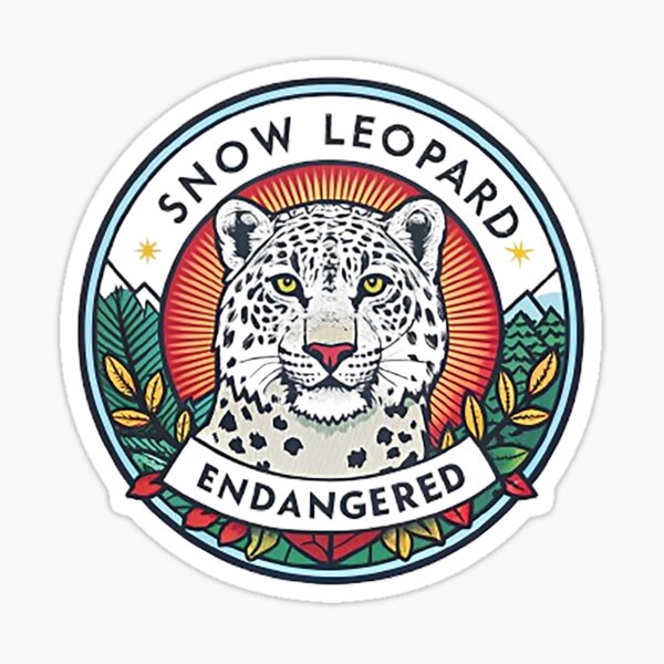 Item preview, Snow Leopard - Endangered designed and sold by likbatonboot.