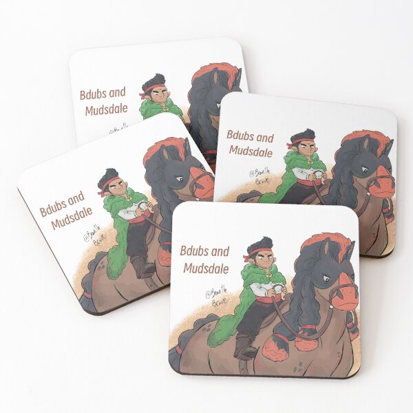 Item preview, Bdubs and Mudsdale designed and sold by BeantheBrave.