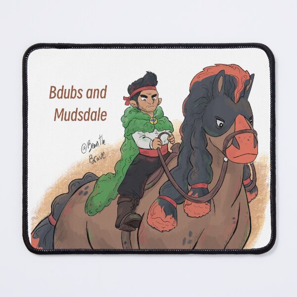 Item preview, Bdubs and Mudsdale designed and sold by BeantheBrave.