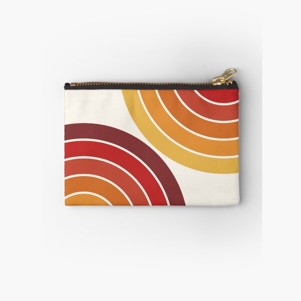 Item preview, Midcentury Modern Geometric Rainbow III in retro themed designed and sold by nineFlorals.