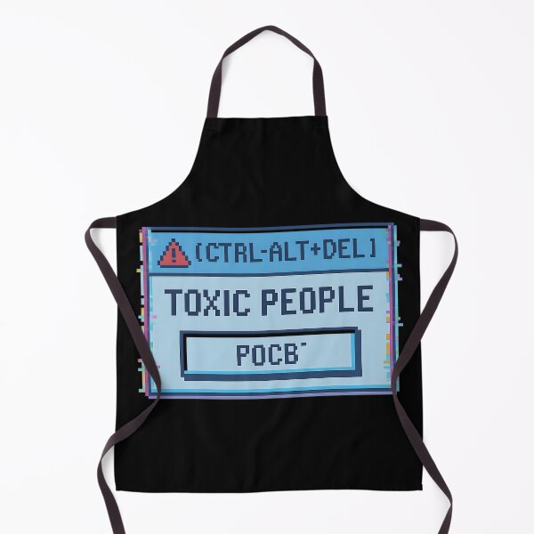 Item preview, [CTRL-ALT+DEL] TOXIC PEOPLE – Pixel Art Mental Detox Design designed and sold by Fongser.