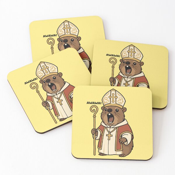 Item preview, Rock Hyrax Awawa Da Pope Leo XIV Funny designed and sold by d247.