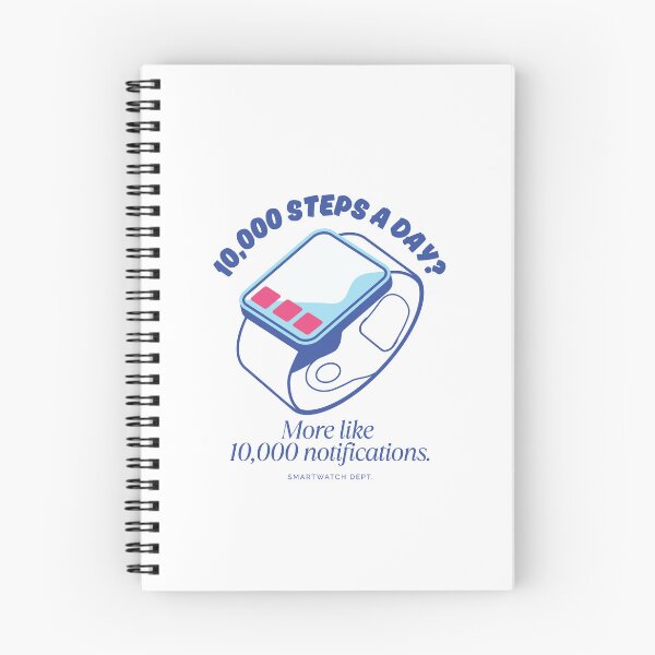Item preview, 10,000 steps a day ? More like 10,000 notifications designed and sold by Peerless-Prime.