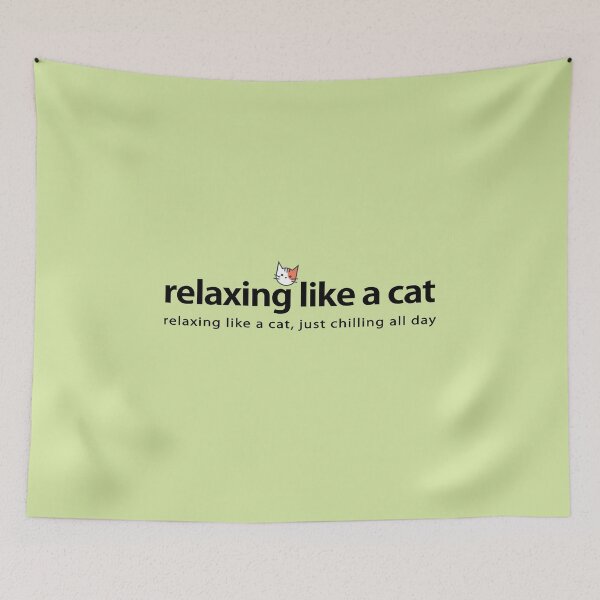 Item preview, Relaxing like a cat, just chilling all day  designed and sold by Vanich-Panich.
