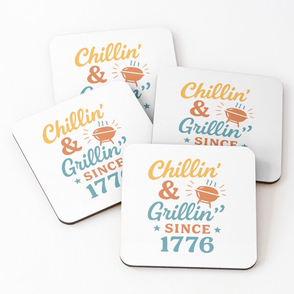 Item preview, Chillin’ & Grillin’ Since 1776 designed and sold by ALITOPRINCE.
