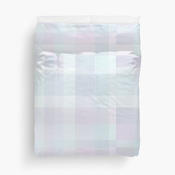 Item preview, Purple Teal Pastel Gradient Plaid - Linen Look designed and sold by LostinEverythingDesigns.