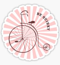 be quirky 2 Sticker