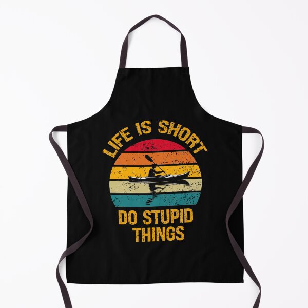 Item preview, Life Is Short Do Stupid Things Kayak designed and sold by vaxiek.