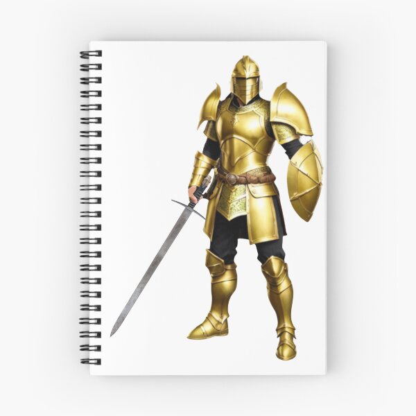 Item preview, Knight in golden armor designed and sold by RAA-Logo-Image.