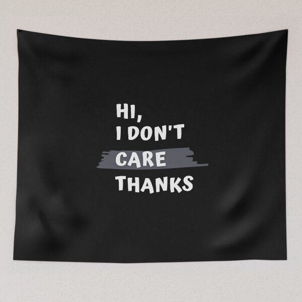 Item preview, Carefree Sarcastic Hello designed and sold by Zakrytos ★★★★★.