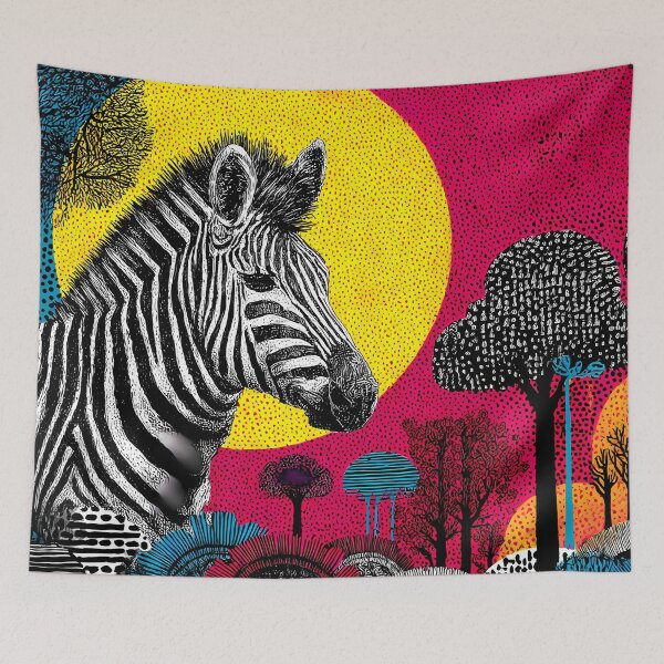 Item preview, Totem Zebra designed and sold by AutoPopStudio.