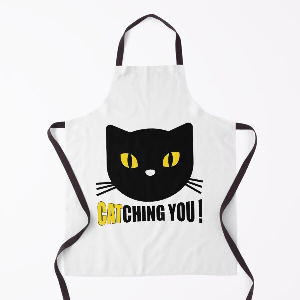 Item preview, Black cat catching you designed and sold by sticket-travel.