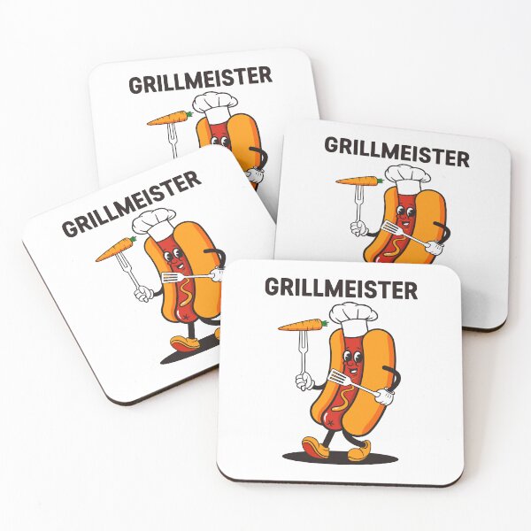 Item preview, Grillmeister Hot Dog Mascot designed and sold by PILANTROP.